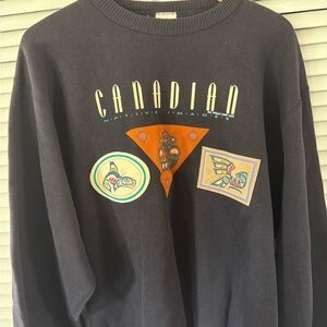 Canadian vintage 1993 Deadstock retro sweater